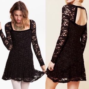 Free People Flirt For You lace dress